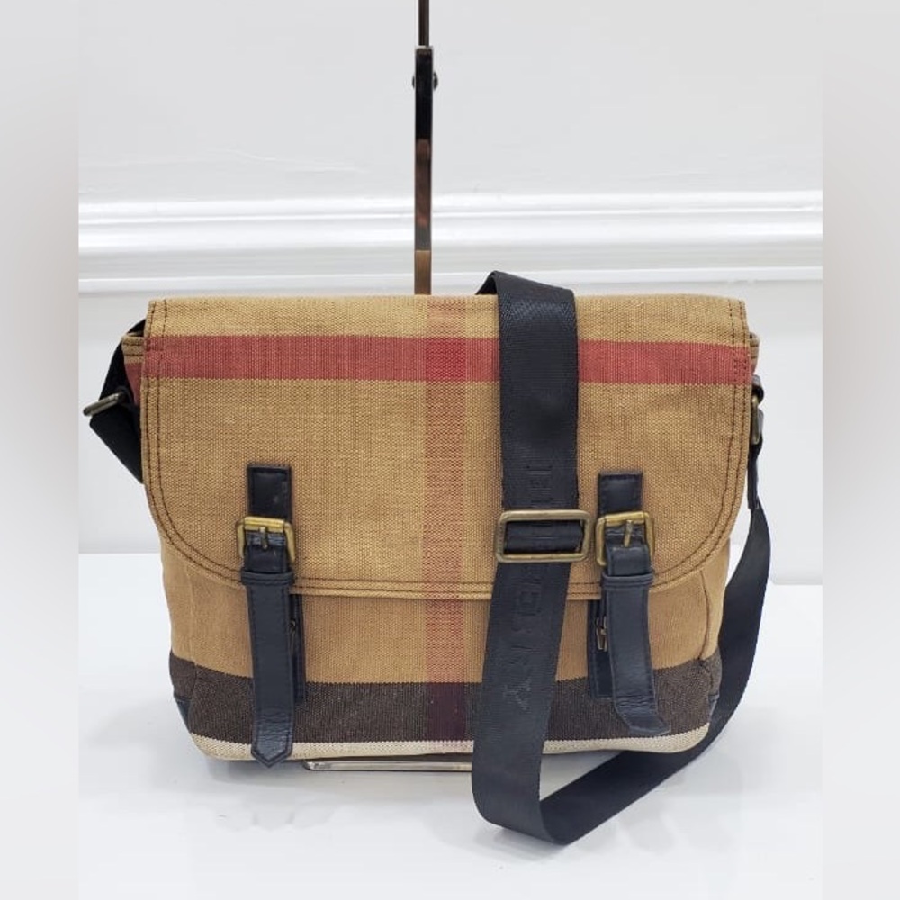 Burberry unisex messenger bag - Picture 2 of 13